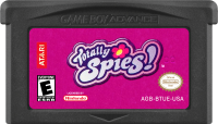 Totally Spies PAL GameBoy Advance PAL box art